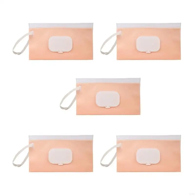 Фото A5yc 5pcs Portable Baby Swipes Dispenser Magner Proner Design Diship №4