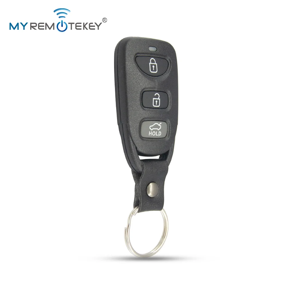 Фото Корпус ключа-брелока MYREMOTEKEY с 2/3 кнопками и функцией паники для Hyundai Elantra, Accent, Tucson, Sonata, Kia Cerato, Sorento №2