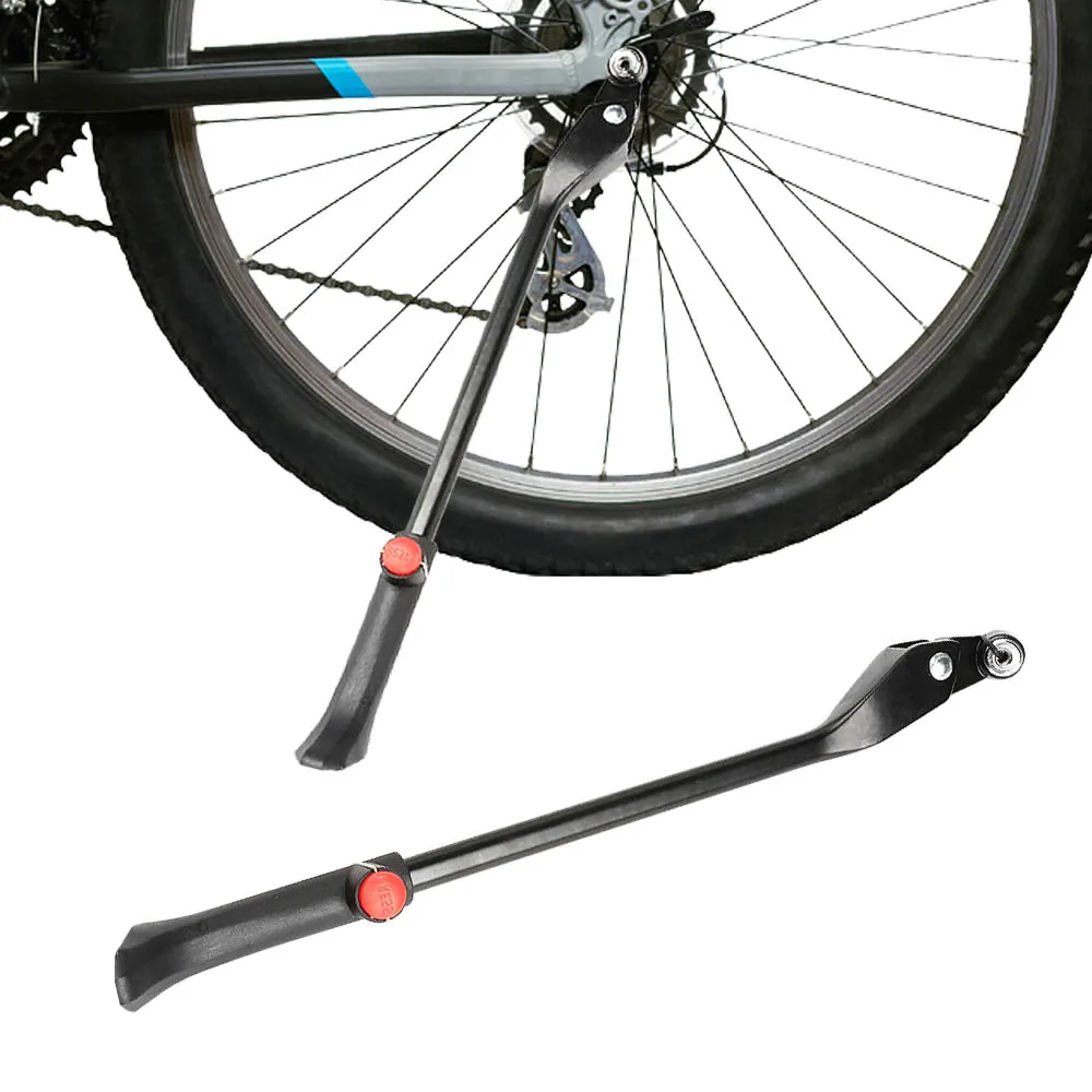 

36-41 Cm Bike Foot Brace Adjustable Bicycle Kickstand Side Kick Stand Parking Rack Support Cycling Parts Aluminum Alloy Mountain