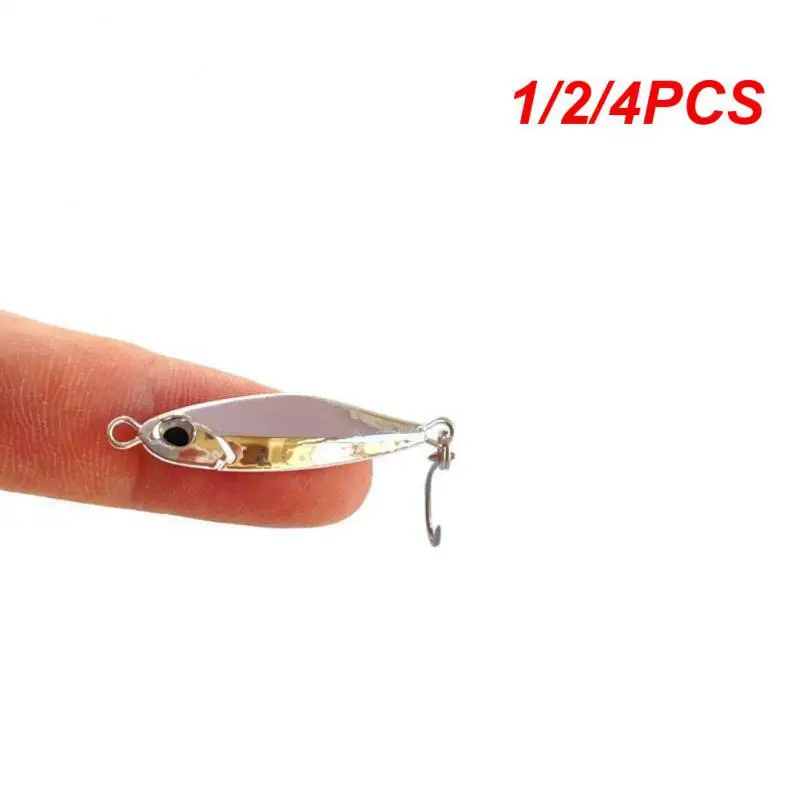 

1/2/4PCS Luya-Micro placa de hierro pequeña, 3.5g,5,8g, 10.8g, lanzamiento a tierra, Boca de caballo, ojos verdes, rojos y boca