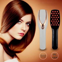 electric massage comb anti hair loss meridian head massager phototherapy hair care comb color light hairdressing massage comb