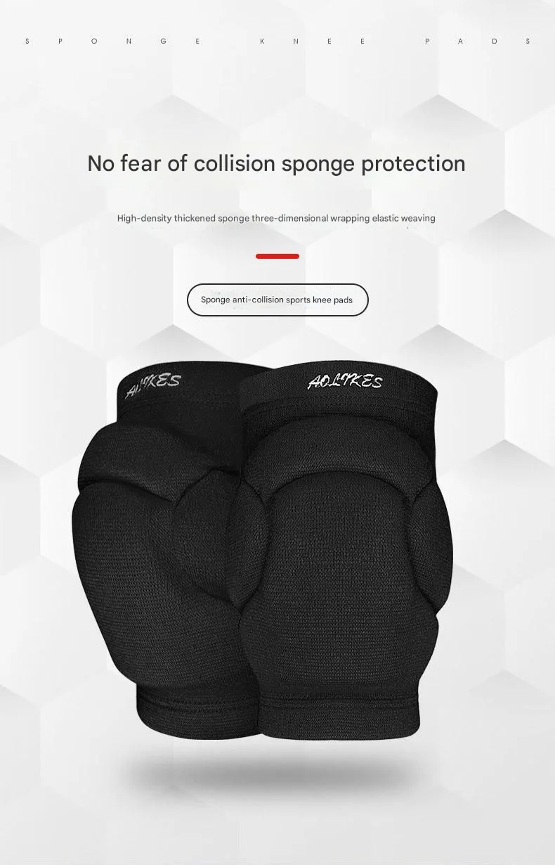 Спортивная губка защита колена от столкновений волейбол уличный танец