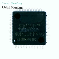 5pcs 89c52rc 40i lqfp44g lqfp 44 89c52rc mcu microcontroller chip ic