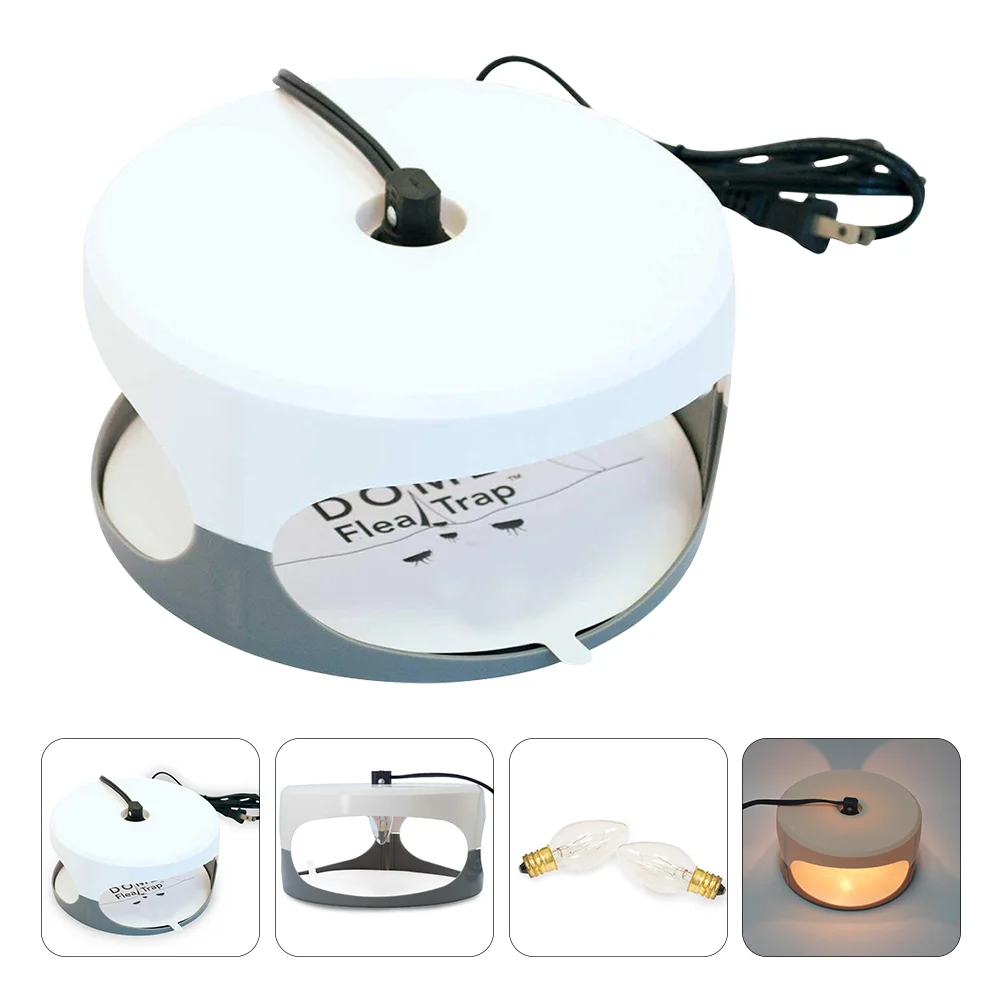 Ловушка от блох с липкой подушечкой приятная для домашних животных легкая