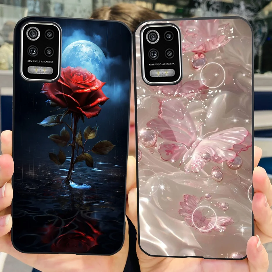 Чехол для LG K62 2020 LM-K525 роскошный популярный окрашенный чехол мягкий силиконовый K