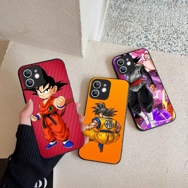 WAA-38 Vegeta Goku Черный Гибкий Чехол ТПУ Для Xiaomi 11t Mi 10 10t 9t A2 A3 S2 Poco X6 Note Pro Lite