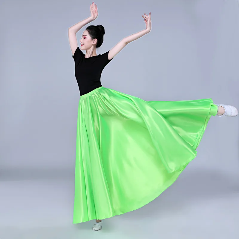 Длинная шелковая шифоновая юбка-макси 90 см