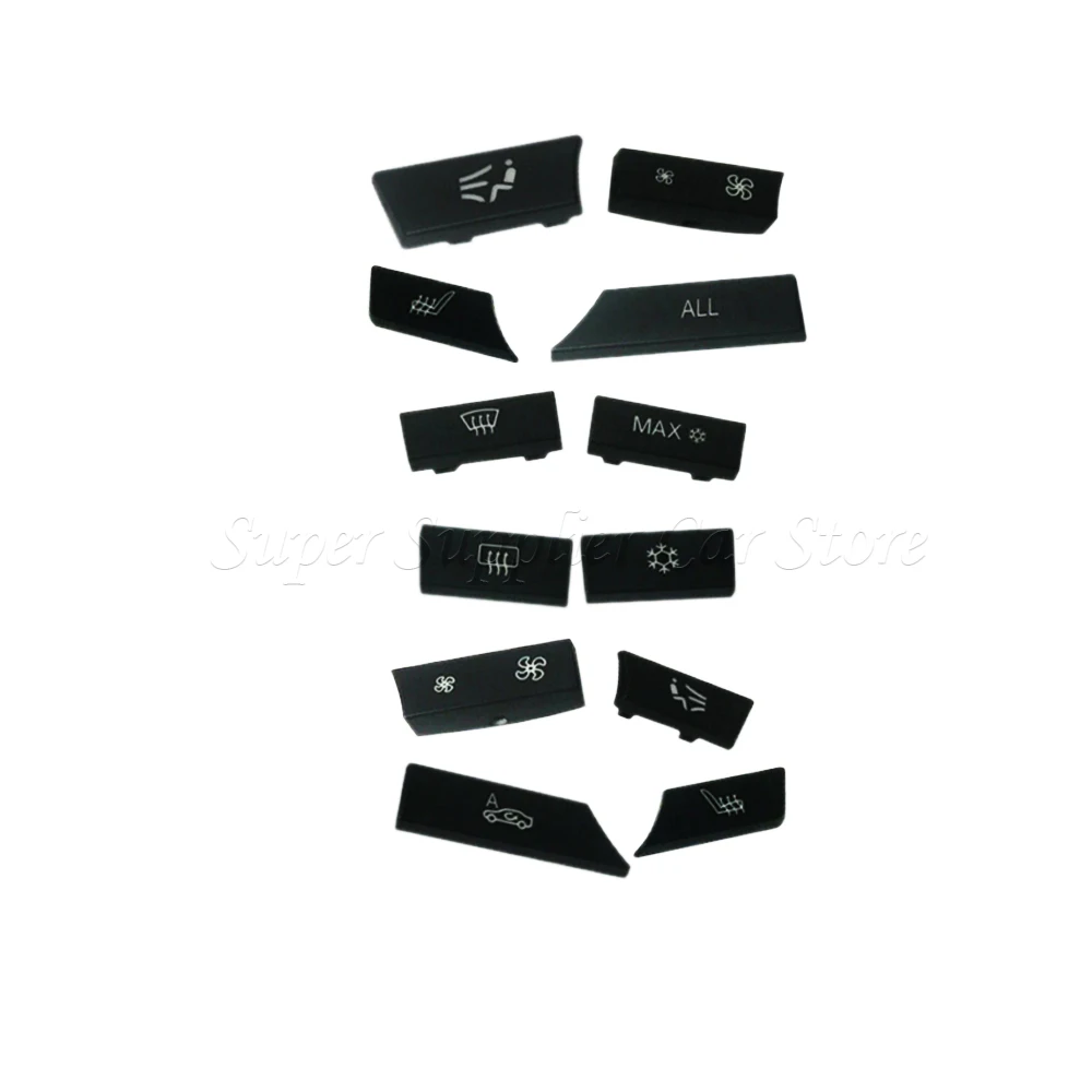 Фото Подходит для BMW 5 6 7 серии X5 X6 F10 F18 F06 F12 F01 F02 F15 F16 автомобильный Кондиционер переменного тока Кнопка нагревателя крышка переключателя 11/12/14 шт. №3