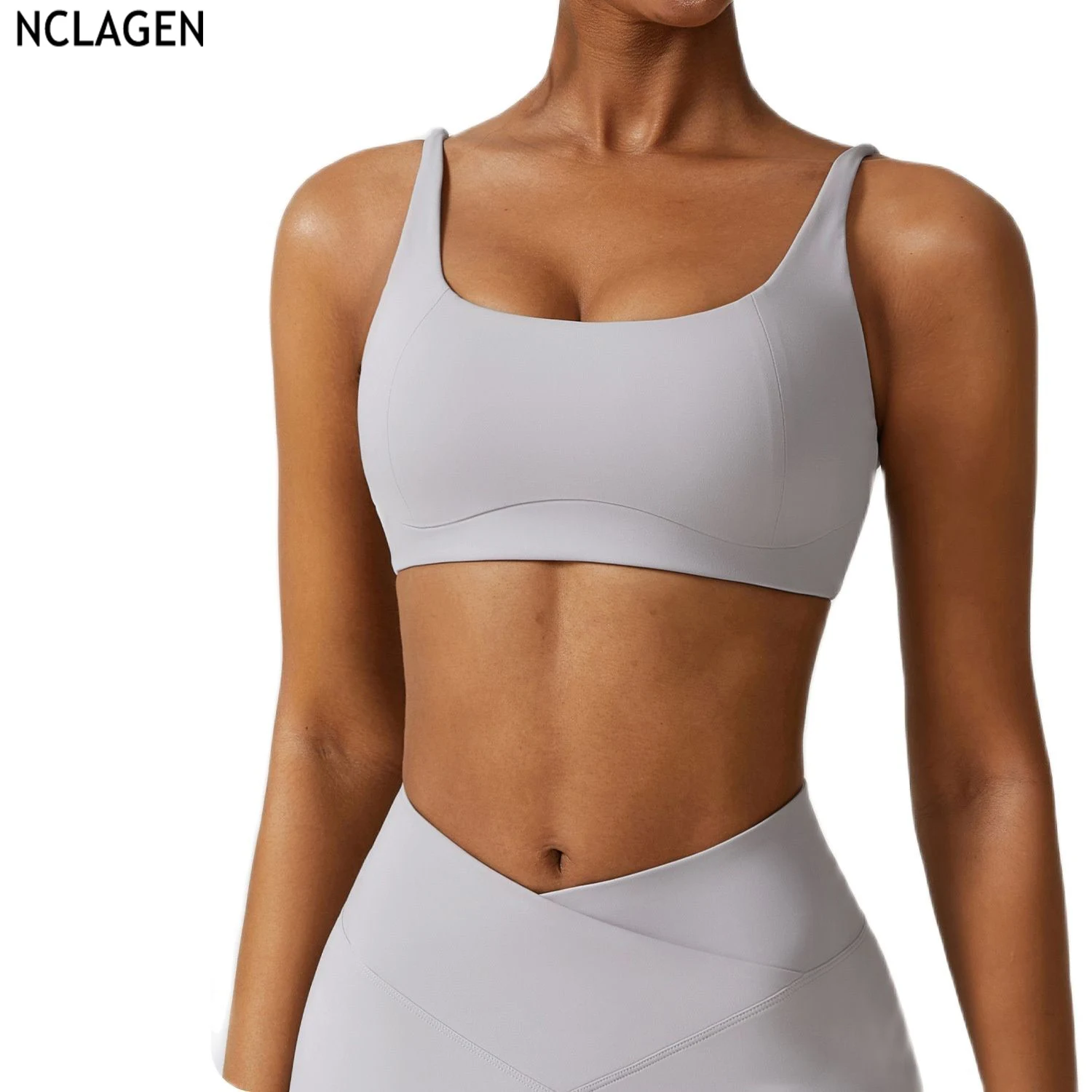 

NCLAGEN Bralette Fit Йога Бюстгальтер Для Фитнеса Йоги бега Быстросохнущий Спортивный Жилет для тренажерного зала тренировок дышащая пуш-ап высокоэластичная одежда