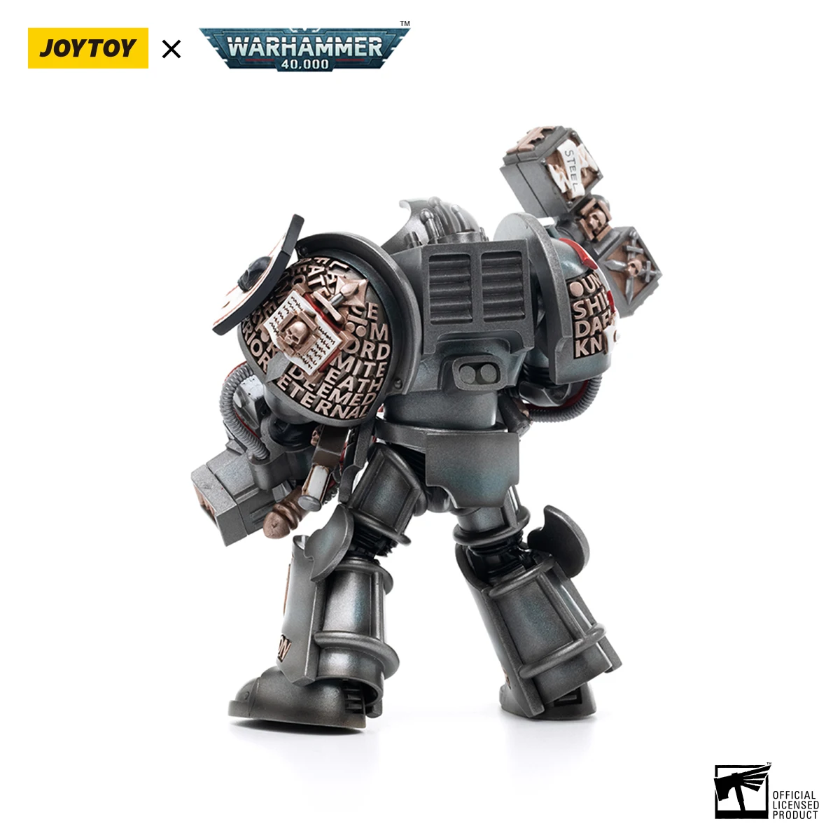 JOYTOY waemhammer 40K figuras de acción 1/18 Mecha modelo juguetes caballeros grises Terminator Caddon Vibova envío gratis 3