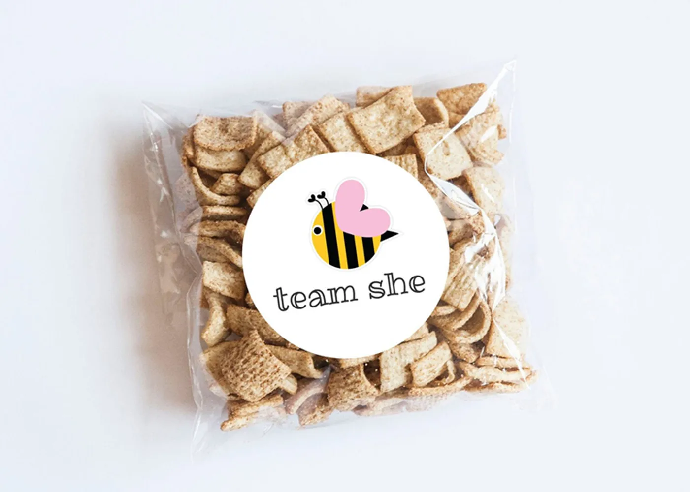 

25PCS Bee Team She Stickers, Gender Reveal, Bumble Bee, Baby Shower, Labels, Honey Jar Labels, Bee Favor Bags, Envelope Seals