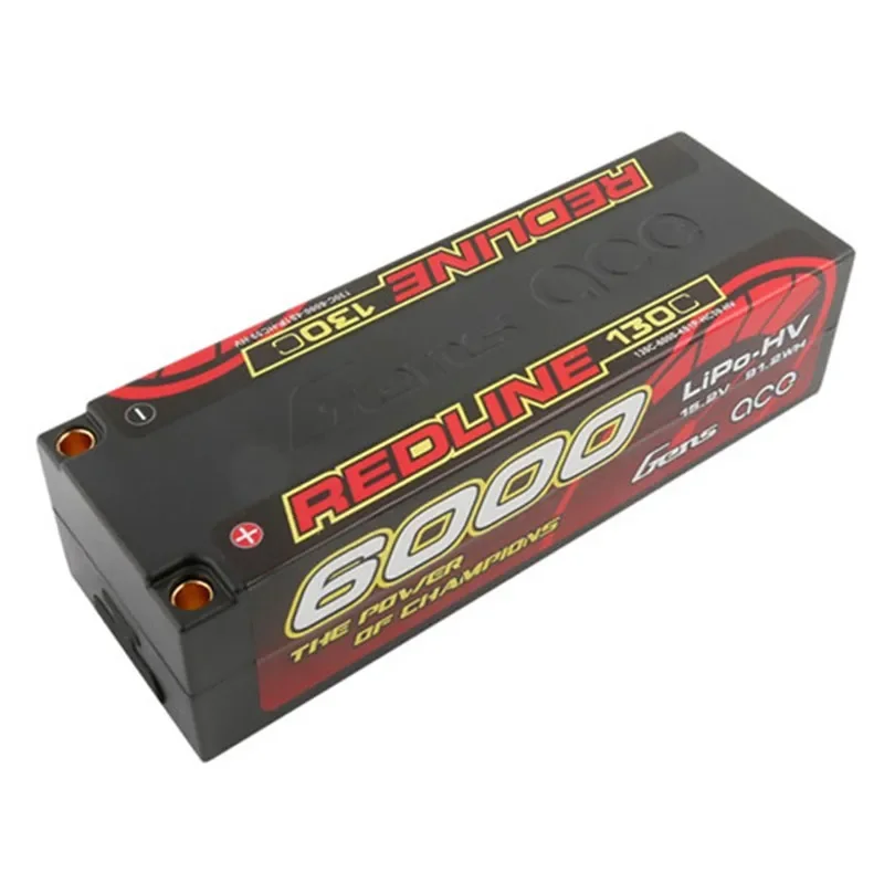 Фото Gens Ace Redline Series 6000 мАч 15,2 В 130C 4S1P Жесткий корпус HV LCG LiPo аккумулятор №2