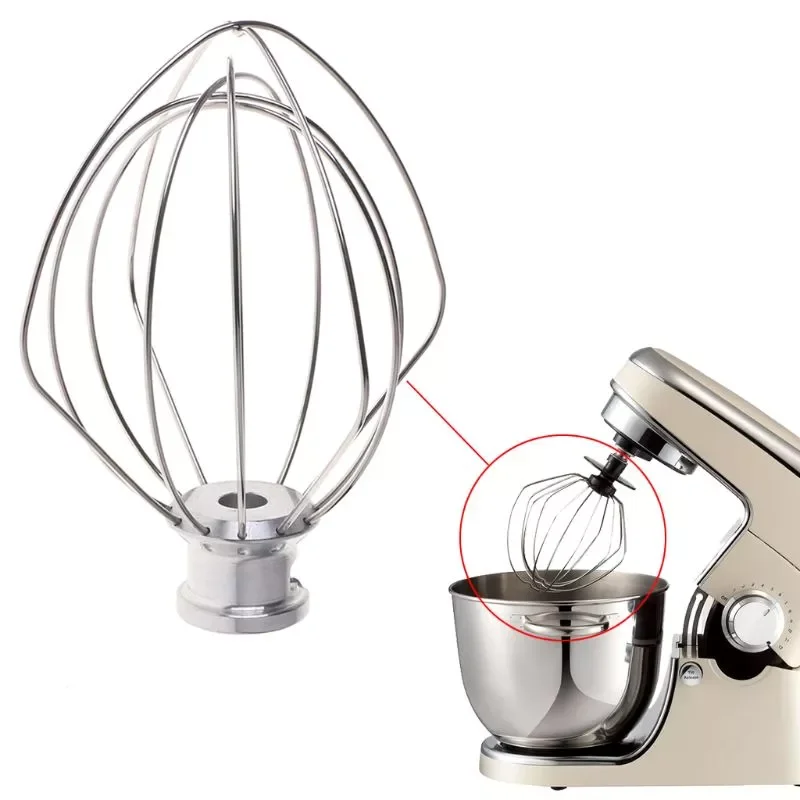

304 Stainless Steel Wire Whip Electric Mixer Attachment For KitchenAid K45WW 9704329