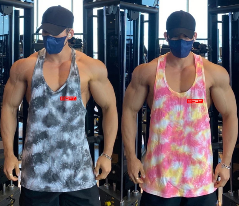 

New Fashion Mens Camo Sleeveless Summer Mesh Quick-Dry Top Fitness Muscle Gym Vest Singlet Bodybuilding Stringer Print Tank Tops