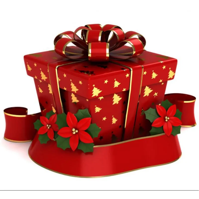

Christmas gifts paper packing box