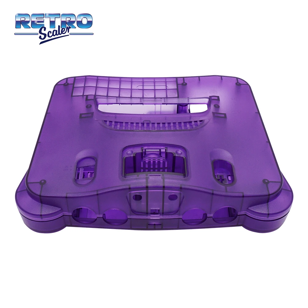 RetroScaler Translucent Replacement N64 Shell N64 Case Compatible All Region Nintendo N64  Retro Video Game Console