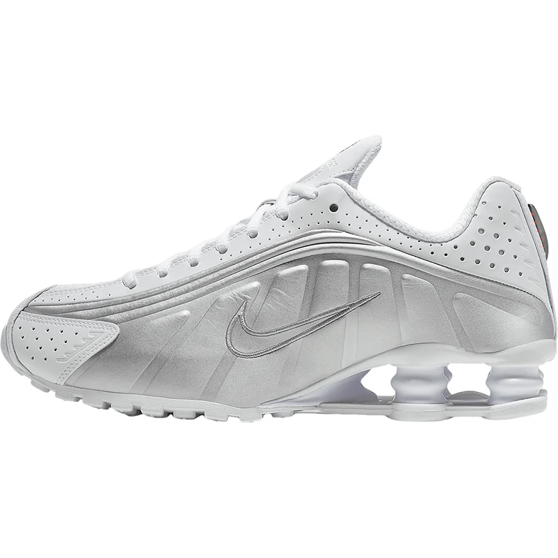 Оригинальные кроссовки унисекс с мягкой подкладкой Nike Shox R4 AR3565-101 (art.: 3920d48325cbc) - 3920d48325cbc