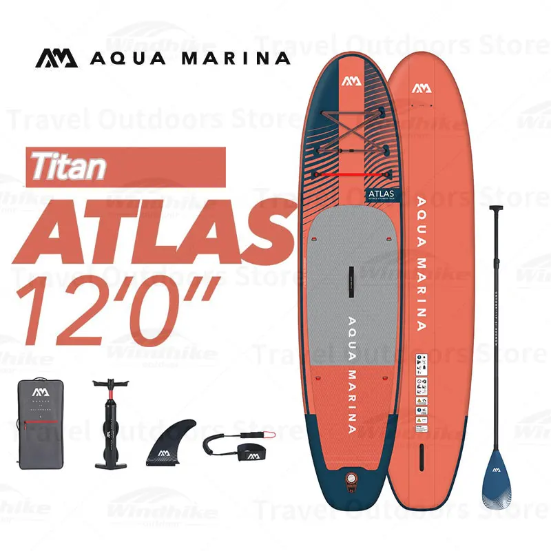 Доска для сапсерфинга AQUA MARINA ATLAS надувная доска лодка с веслом