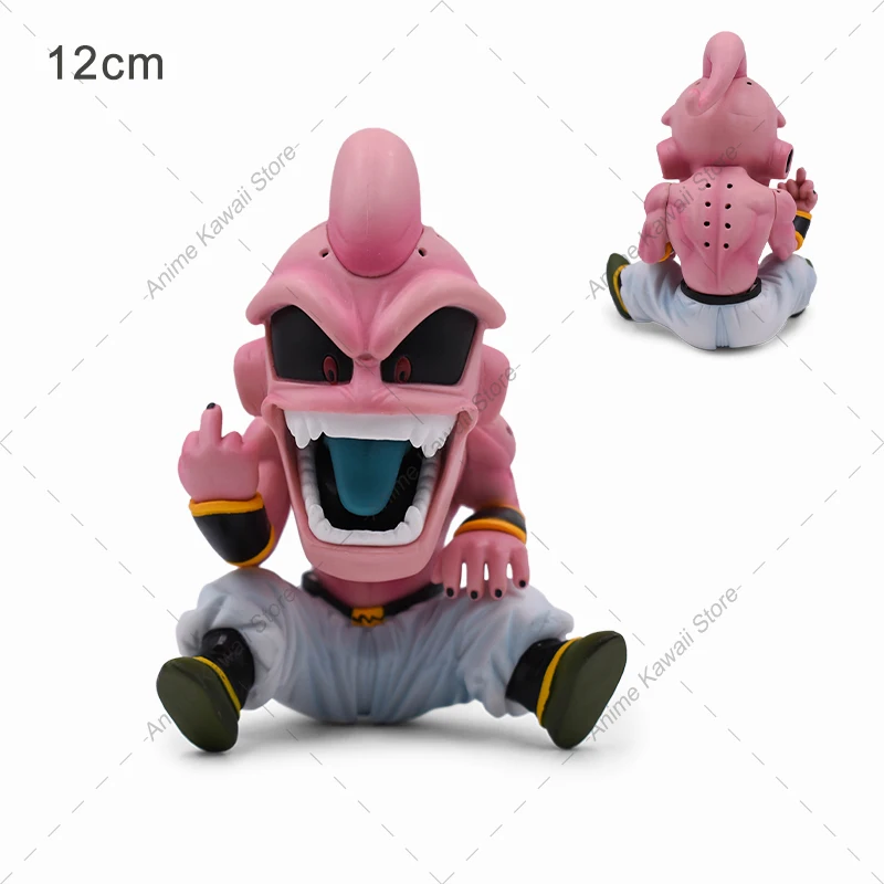 Фото Фигурка Majin Buu, Коллекционная модель персонажа аниме для детей, игрушка унисекс из ПВХ, подарочное издание, масштаб 1/60 №3