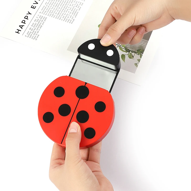 4 цвета портативный дорожный набор кистей для макияжа 5 шт. кисти с зеркалом божья