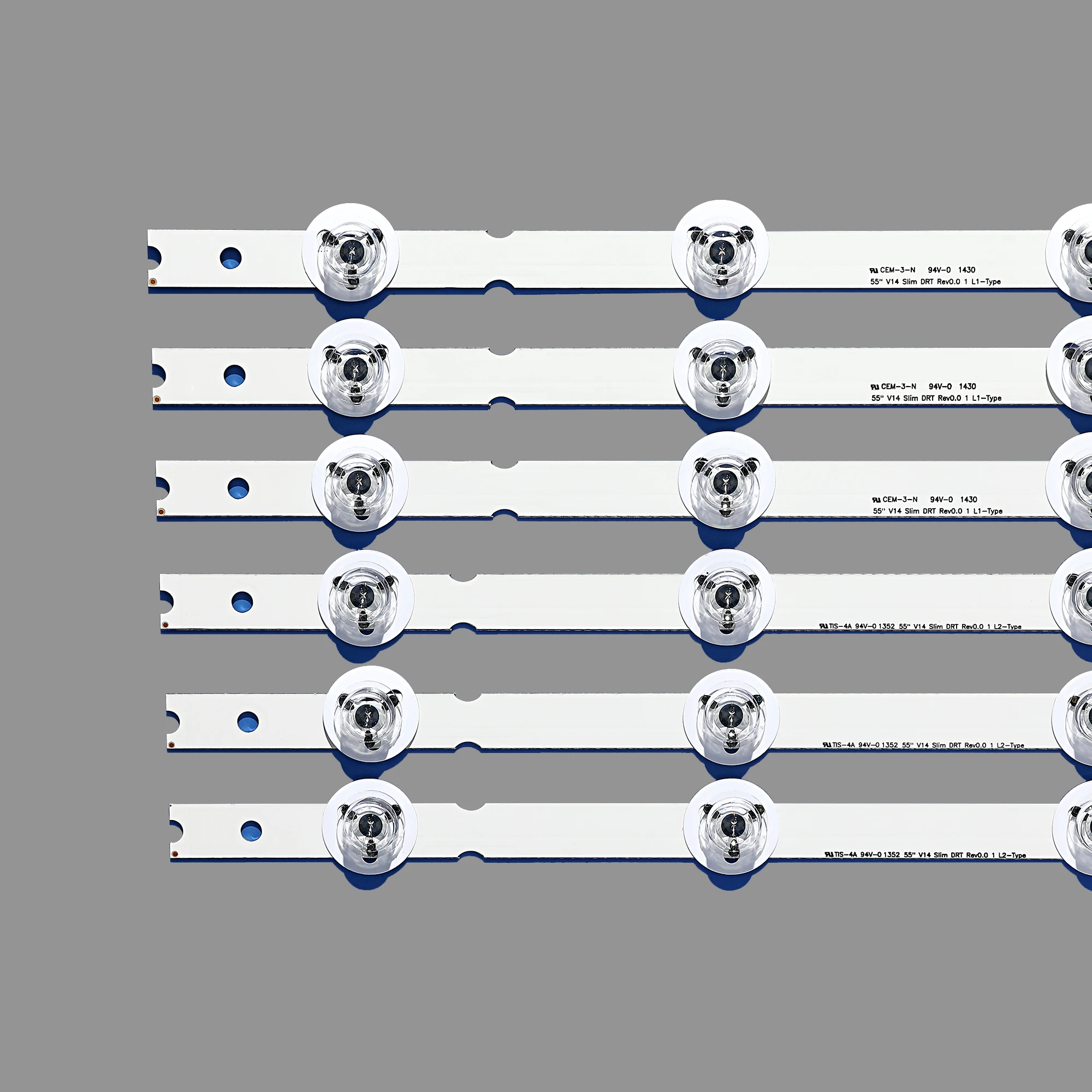 New 12 PCS/set LED Backlight strip for LIG 55LB7200 55LB7000V 55LB730V 55LB670V 55LB671V 55LB673V 55LB675V 55LB677V 55LB679V
