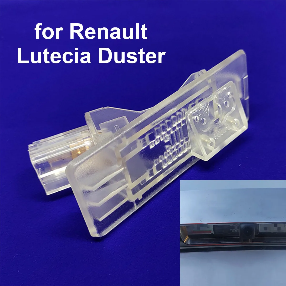 

Rear View Camera Bracket License Plate Lights Housing for Renault Lutecia Duster Fluence Kaptur Captur Scenic 2/3 Laguna 2/3