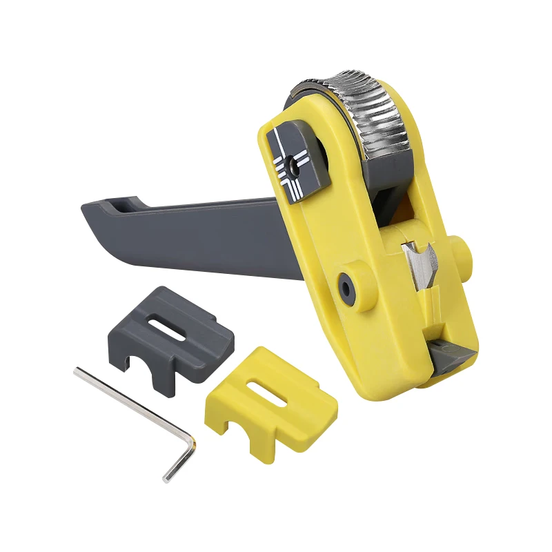 Burboro KMS-K Cable Jacket Slitter Optical Fiber Tool Longitudinal Stripper Fiber Optical Cable Sheath Opener Cutter