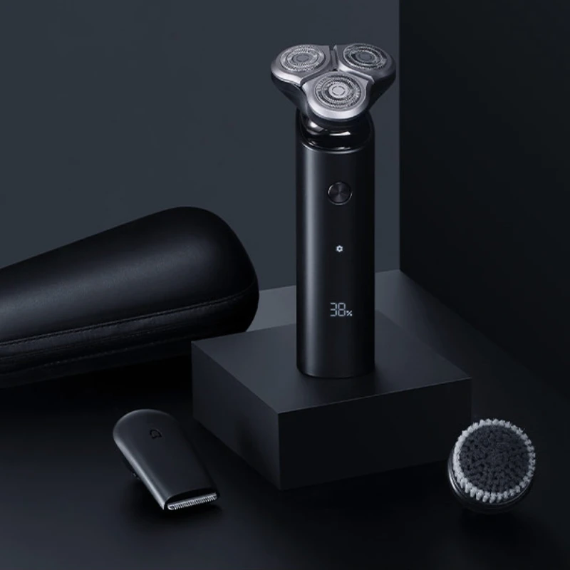 Youpin Mijia Electric Shaver for Men S500C S500 Washable Trimmer Beard Shaving Machine Portable Flex Razor Facial Cleanser Kit images - 5