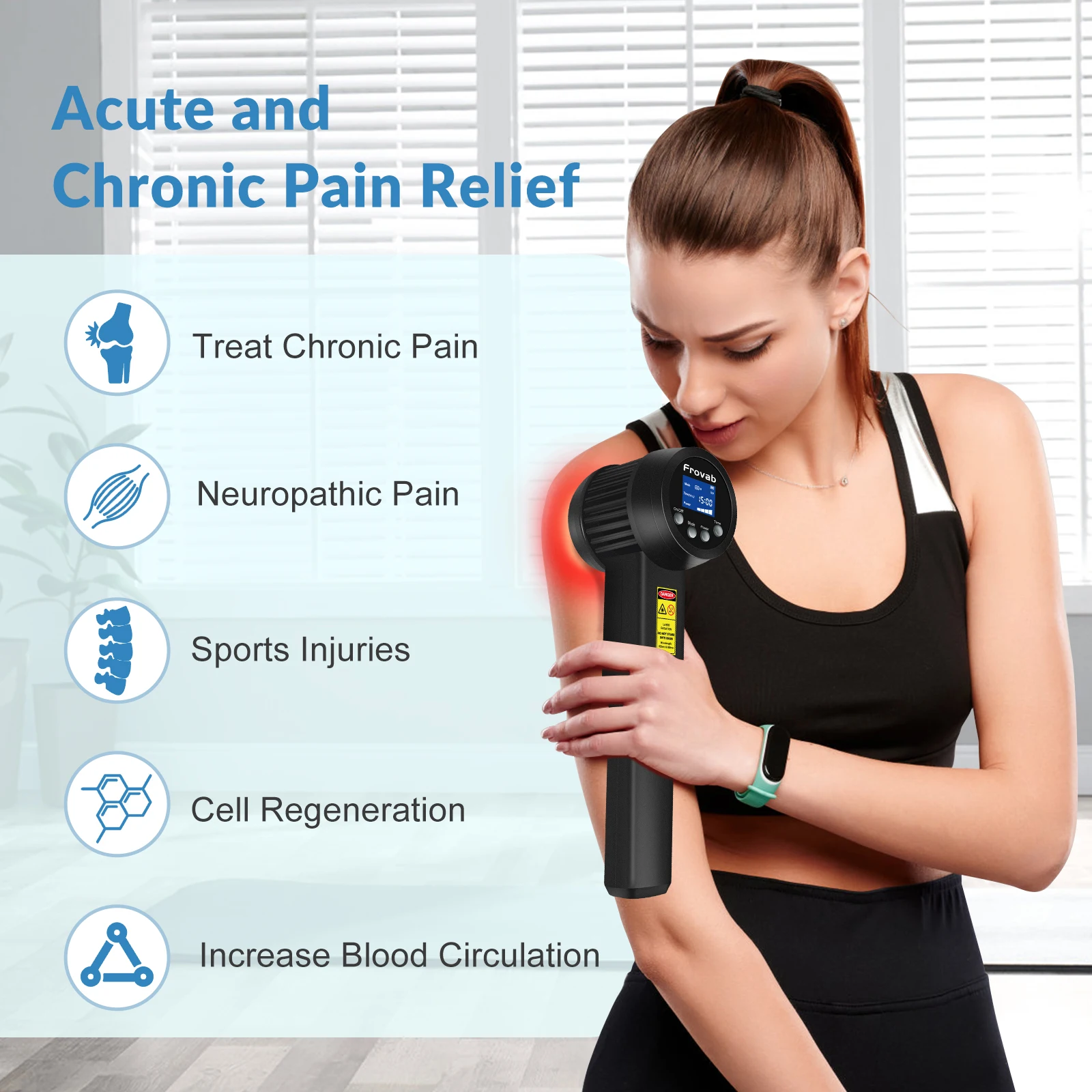 Лазерная фототерапия 25 диодов лазерное лечение эффективная для периферической