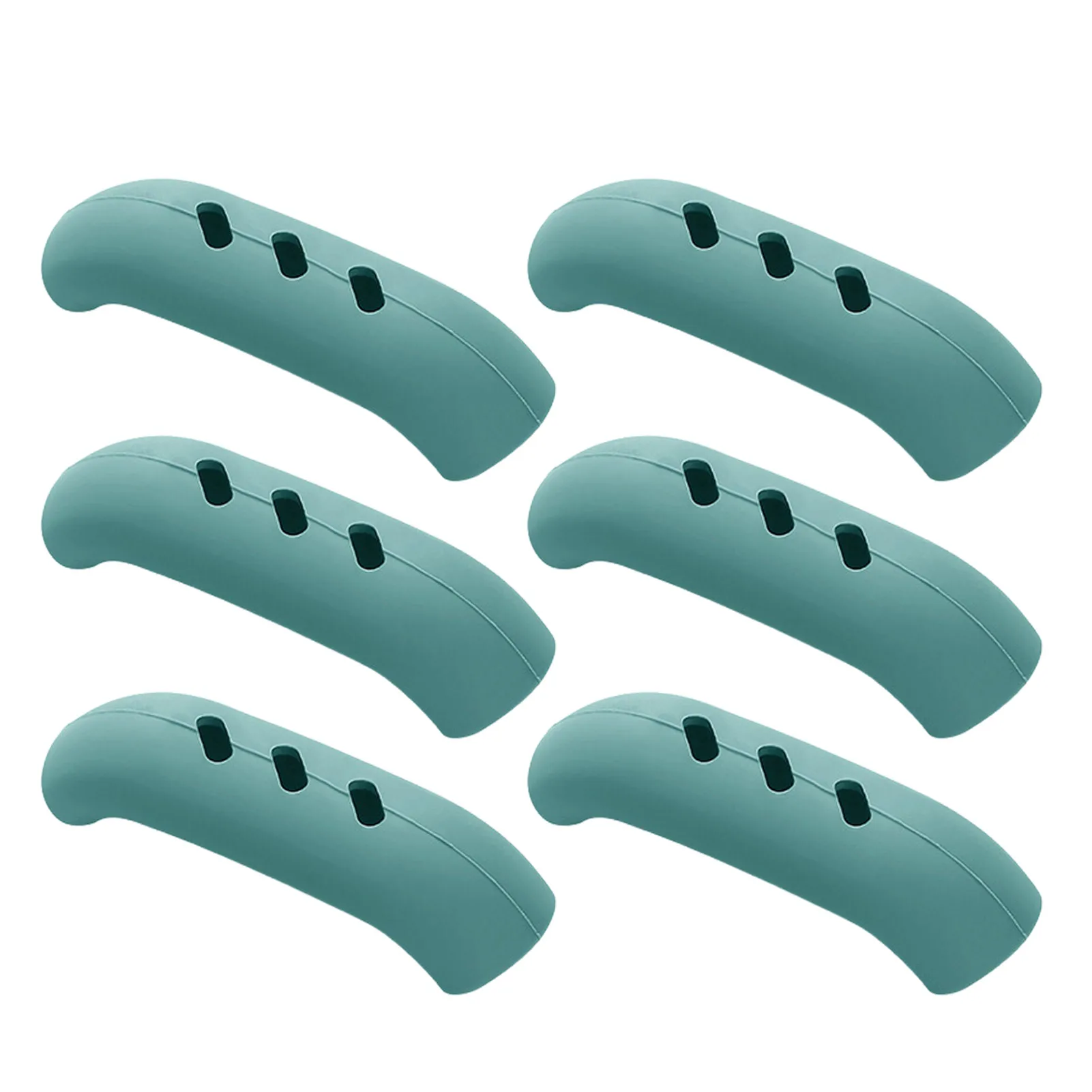 

6 шт., силиконовые чехлы для ручек, устойчивые к высоким температурам