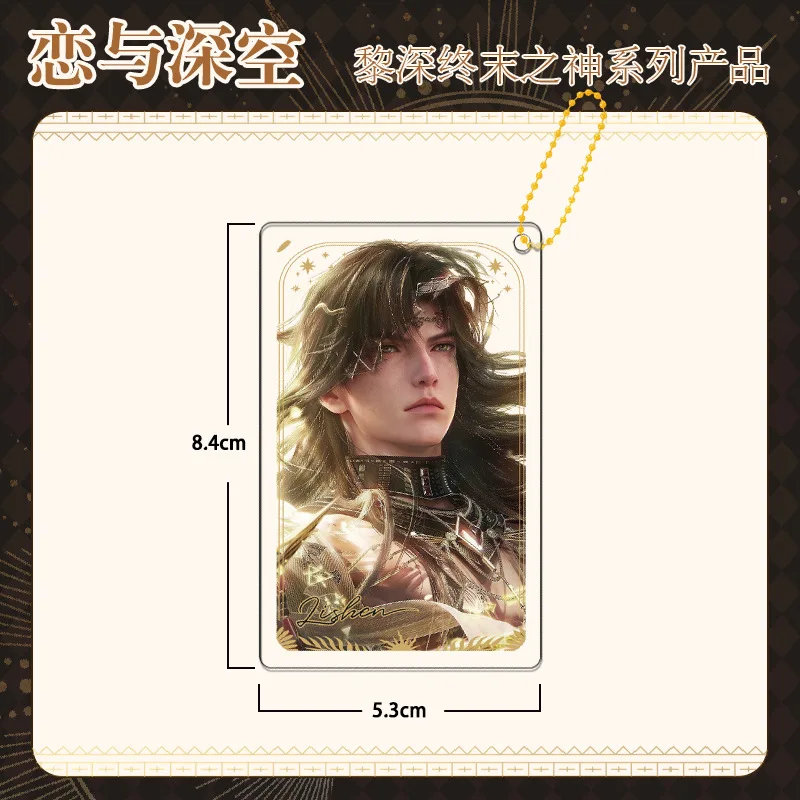 

Прозрачная акриловая подставка Love and Deepspace Rafayel, модель, декор для стола, игра, аниме, знак-стойка, брелок для косплея, значок Феникса, булавка