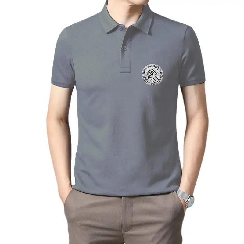 

Golf wear men BUREAU FOR PARANORMAL RESEARCH AND DEFENSE BPRD - Logo Hellboy New Mens polo t shirt for men