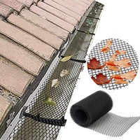 1 roll downspout netting durable pp convenient for farm protection cover gutter mesh