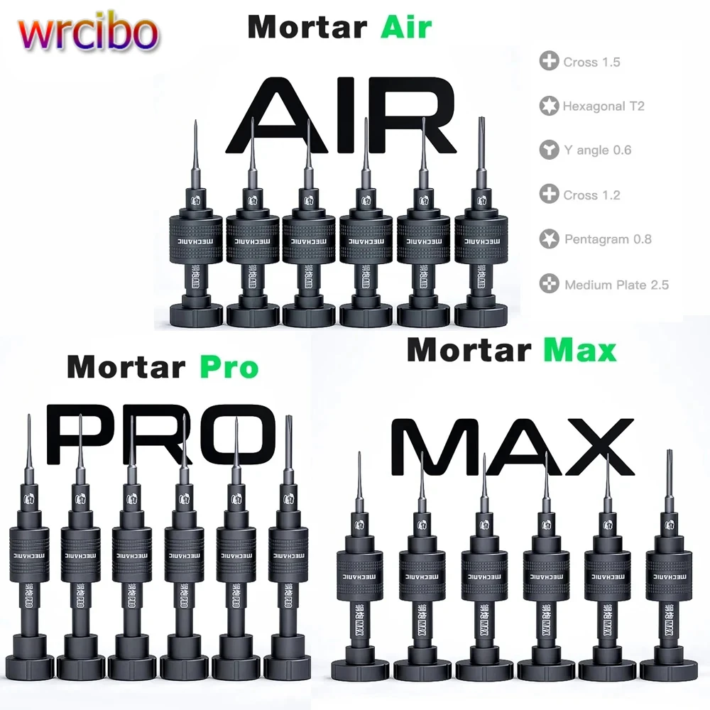MECHANIC Mortar Air/Pro/Max Универсальная нескользящая отвертка для ремонта мобильных