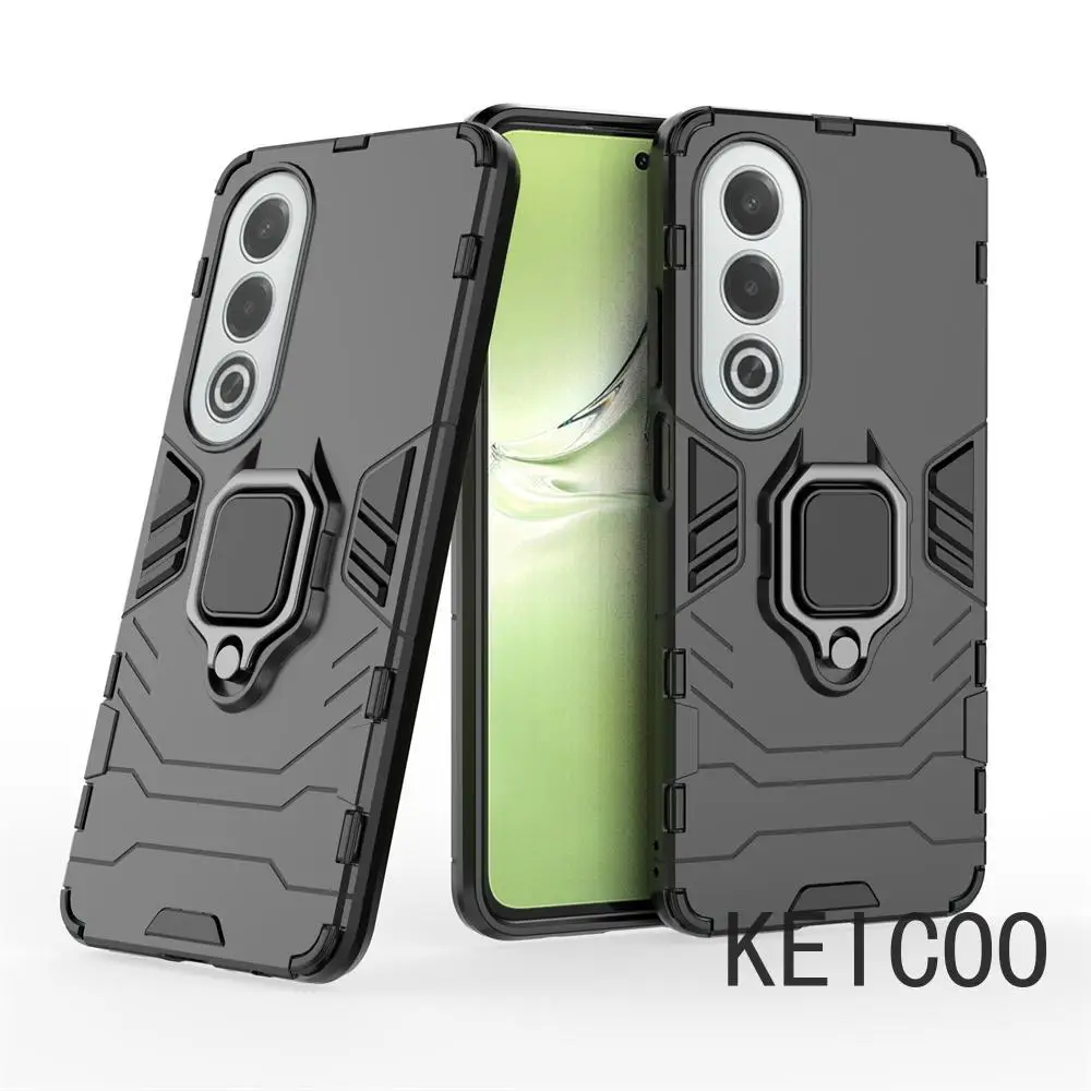 Магнитный автомобильный кронштейн для Oppo A3 K12x F27 A60 A80 Reno12 Realme 13 Pro Plus Youth 5G Ring Buckle