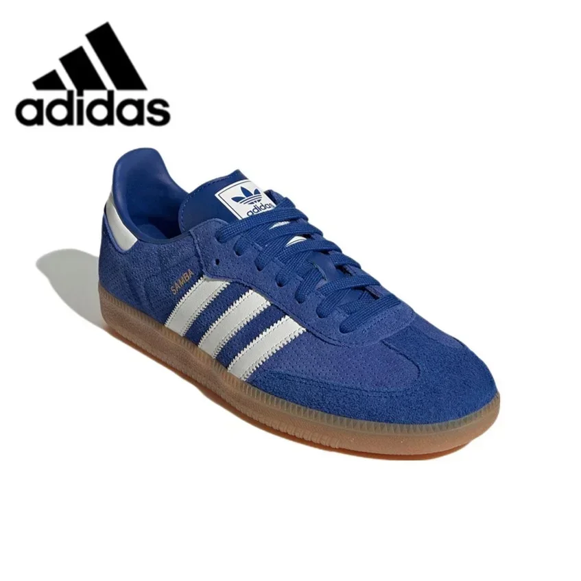 Adidas Originals SAMBA OG Og Кожаные удобные противоскользящие износостойкие туфли с низким