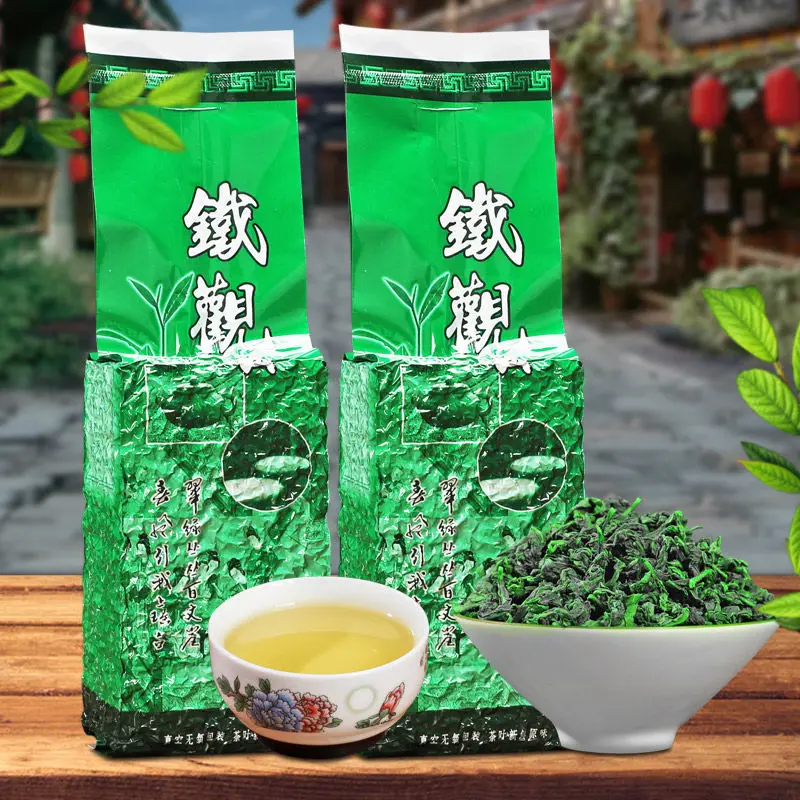 

2021 Китайский Tieguanyin галстук Гуань Инь органический зеленый чай для похудения 250 г