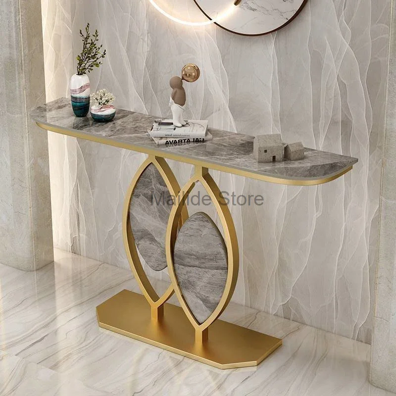 Итальянская сланцевая консоль для столов домашняя Входная Настольная