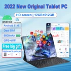 Планшет на Android 11, 10 дюймов, 12 Гб + 2022 ГБ, 512 мАч