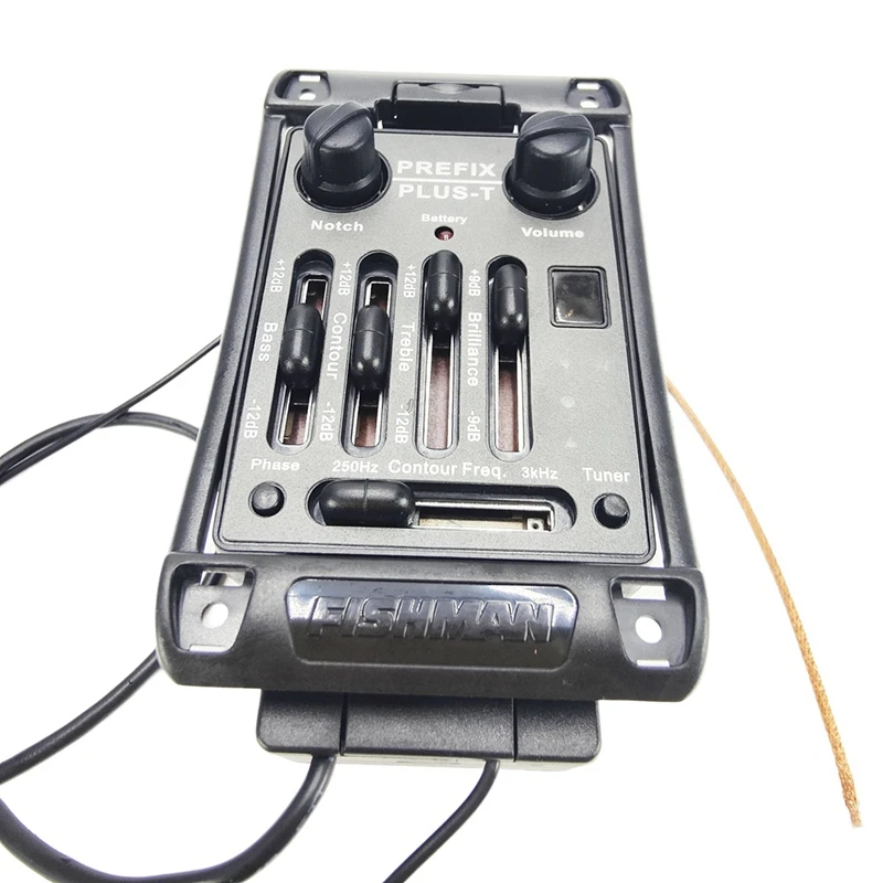Фото Звукосниматели для гитары: встроенный предусилитель Matrix Acoustic Pickup EQ с тюнером, Soft Piezo-A09G №4