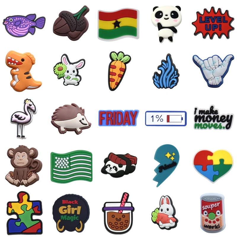 

Gifts Decorations for Crocs Para Pins Set Jeans Women Charm Boy Packs Kids Shoe Charms Men Wholesale Bulk Girl Shoes Accessories