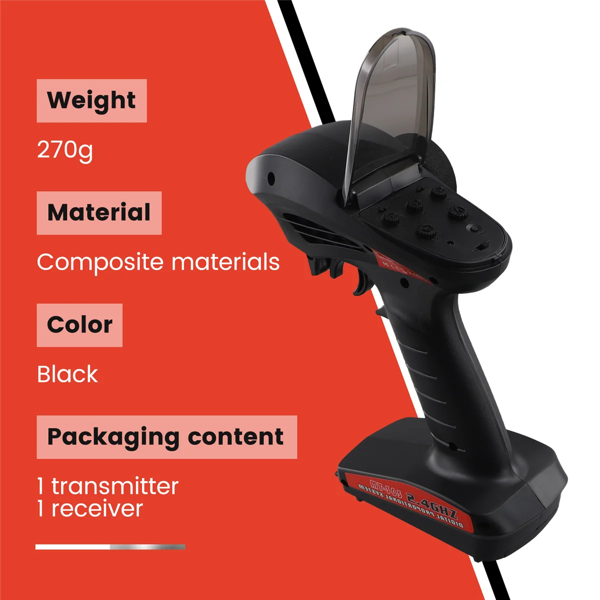 MT-305 2 4 ГГц 3-канальный цифровой поверхностный радиоприемник 4G 3CH AFHS Радио с