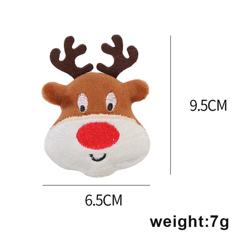 

Cat Toy Contains Catmint Santa Claus Elk Gingerbread Man Bite Resistant Cat Toy Pet Supplies Plush Cat Toy