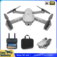 e68 pro mini rc drone 4k hd professional camera wifi fpv air pressure altitude hold mode foldable quadcopter toy kids gift
