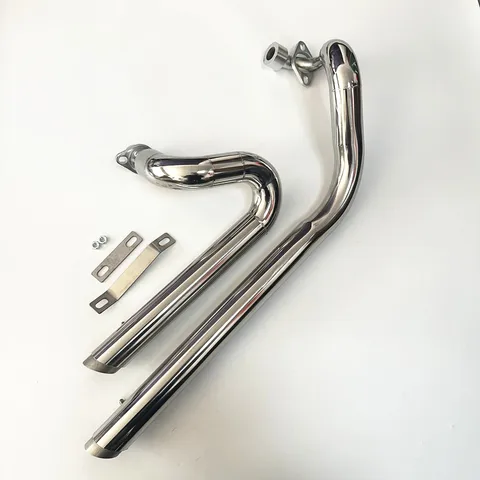 Для мотоциклетных выхлопных систем Yamaha Drag Star V star 400 650 XVS650 XVS400 650A DRAGSTAR 400 650, глушитель с полным звеном