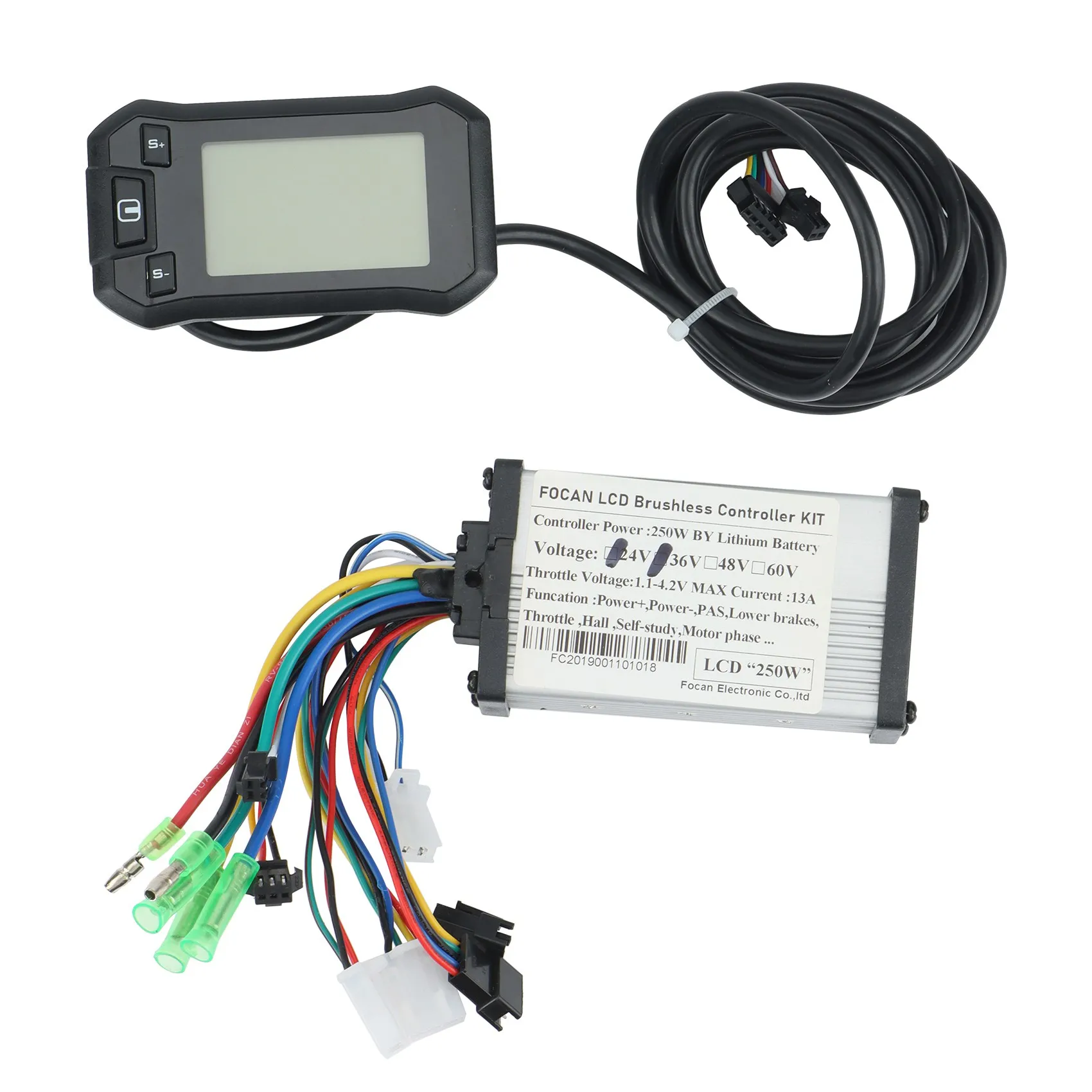 

Комплект регулятора электродвигателя, 24/36 В, 250 Вт