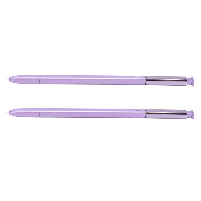 

Hot 2X Multifunctional Pens Replacement For Samsung Galaxy Note 9 Press Stylus S Pen(Purple)