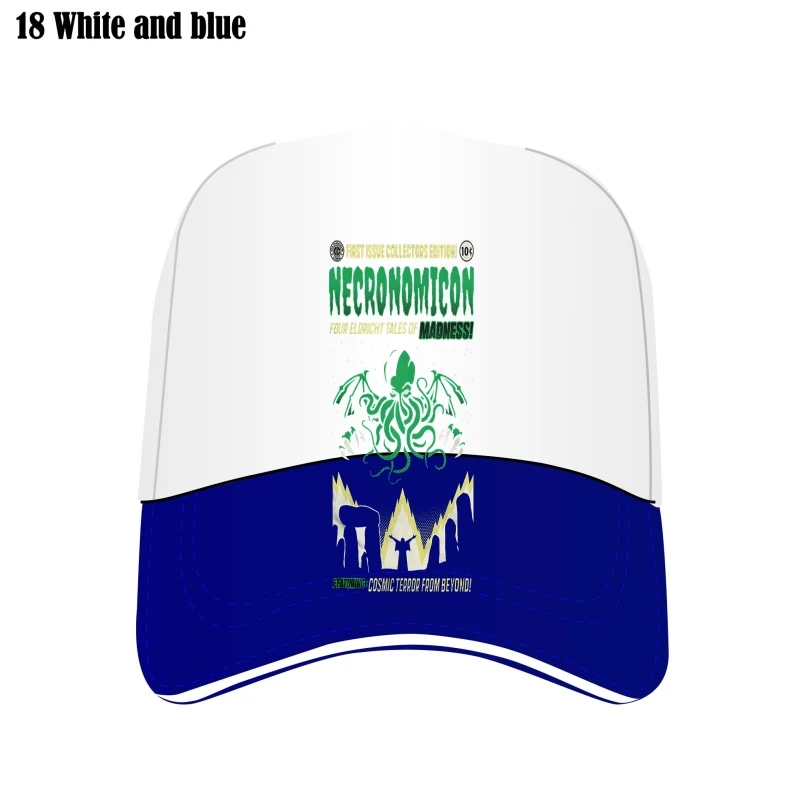 

H P Lovecraft Necronomicon Classic Bill Hats Men'S Women'S All Sunscreens Outdoord Cap