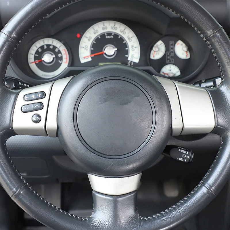 Для 07-21 Toyota FJ Cruiser обод рулевого колеса алюминиевый сплав черный комплект из 1