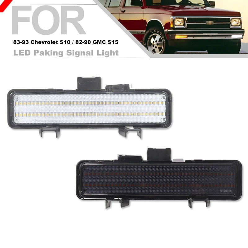 2 шт. поворотники для переднего бампера 83-93 Chevrolet S10/Chevrolet GMC S15
